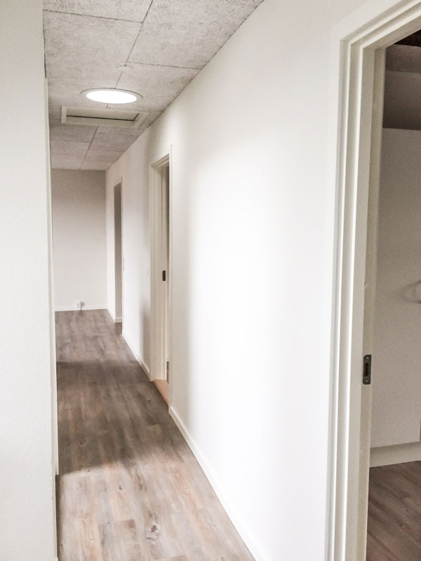 Gang med adgang til værelser – Bredgade 8 · 2. sal
