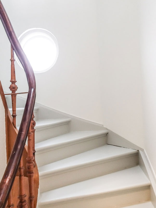 Trappe til lejligheden – Bredgade 8 · 2. sal