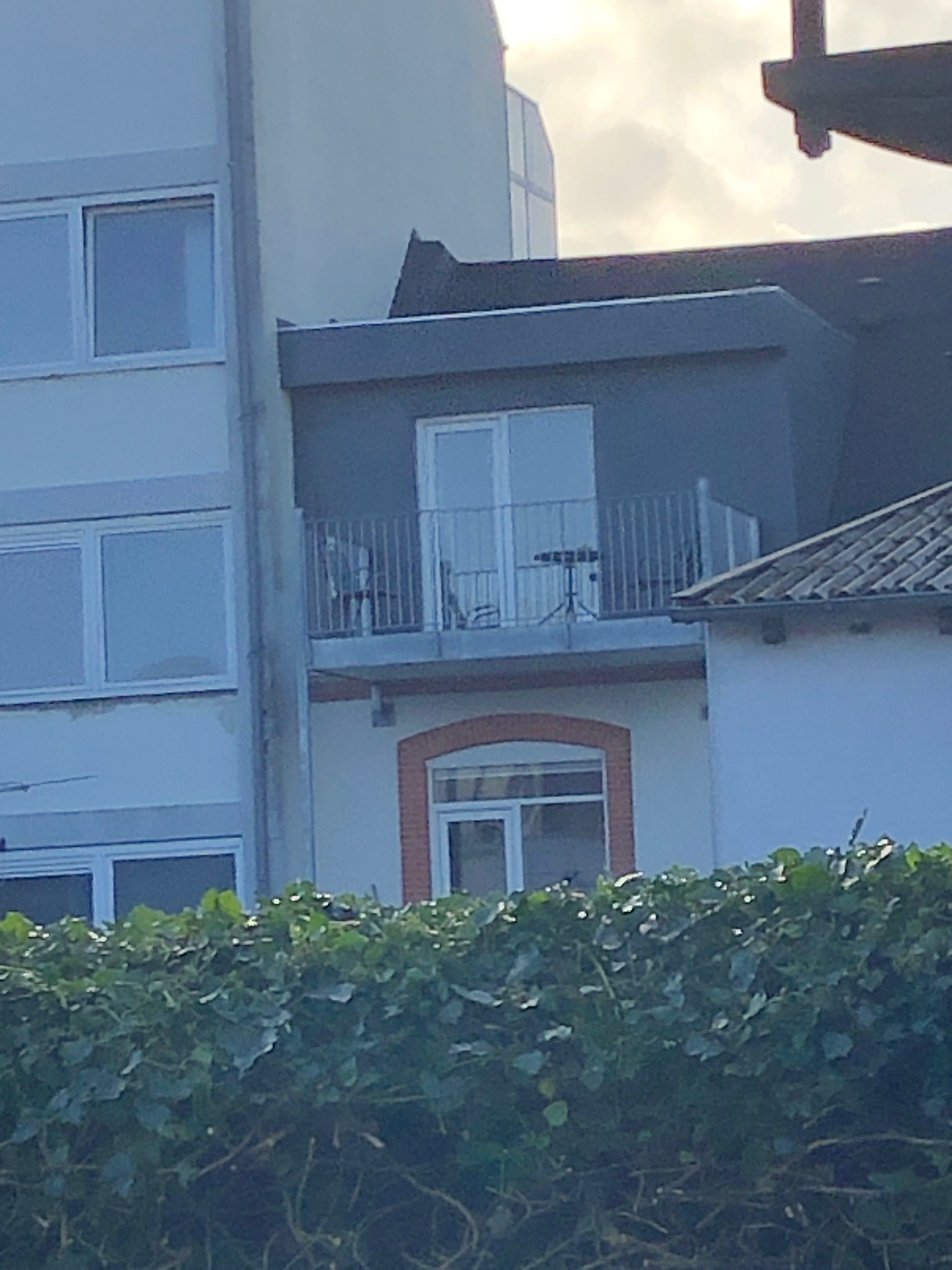 Altan set fra gården – Bredgade 8 · 2. sal